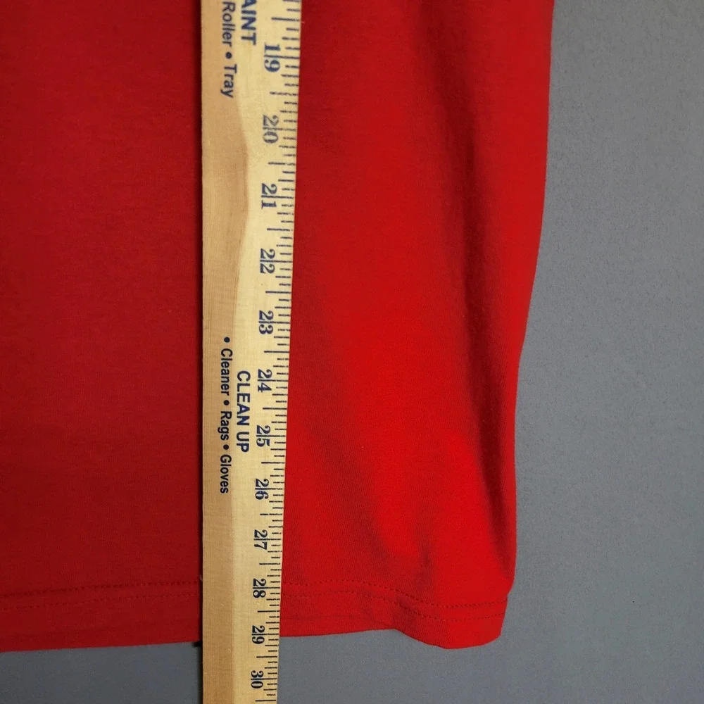 Senor Frogs Nassau Bahamas T-shirt Mens Large Red Graphic 100% Cotton Crew Neck - Picture 8 of 10